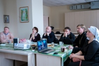 Встреча священников Елизаветинского храма и руководителей медицинских учреждений
