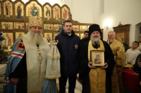 Митрополит Артемий совершил освящение храма в честь святой великомученицы Екатерины в поселке Бычиха