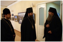 Посещение ректором Киевской духовной академии и семинарии  архиепископом Антонием <br>Хабаровской духовной семинарии (1 октября 2010 года)