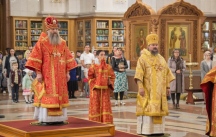 Всенощное бдение в Спасо-Преображенском кафедральном соборе 04 мая 2019 г.