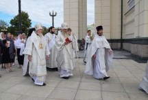 Преображение Господне в Спасо-Преображенском кафедральном соборе 19 августа 2025 г.